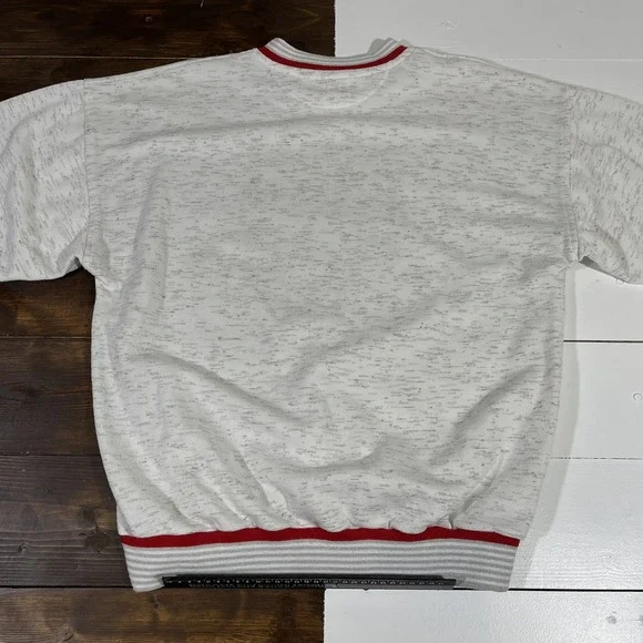 Vintage 90s Chicago Bulls Swingster Gray Sweatshirt Mens Size XL Michael Jordan - Picture 3 of 7